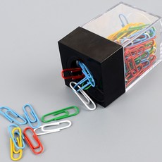 더라움몰 투명 클립 디스펜서 자석클립함