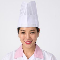 웰컴가운 부직포 위생 종이 조리모자 셰프 조리모 2개묶음 CA12, CA12{2개묶음}_대