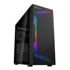 銀欣 SilverStone SETA H1 ARGB 幻彩中塔式機殼 支援SSI-EEB主機板, 1個