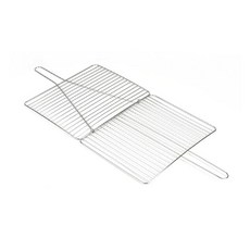 다온샵 캠핑석쇠 스텐석쇠 스텐 사각 겹석쇠-가정용 중