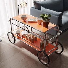 이동식 주방 오렌지 카트, 1개, 오렌지 바퀴포함