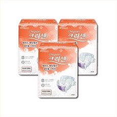 크리센 성인용 기저귀 와이드 매직벨트, 특대형, 10개입, 3개