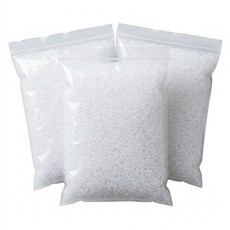 홈베리카 투명 클레이 물에 녹는 플라스틱 점토 DIY, 3개, 화이트