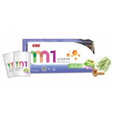 小瓢蟲生機坊 台灣康醫 消化酵素M1 60粒 保健食品, 1個, 買一盒