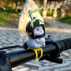 자전거 전기자전거 오토바이 액세서리 차량용 장식품, 1개, 흰색 스트링 D타입