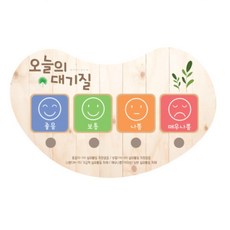 어린이 교실 미세먼지 대기질 현황 알림 안내 표시판 복지관 1학년 학급 학교, 단일사이즈