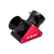 SVBONY SV188P 유전체 거울 대각선 90도 99 반사율 코팅 황동 압축 25인치, 2 inch, 1개