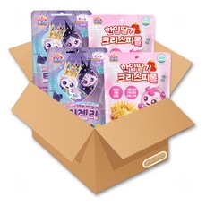 프린세스 캐치티니핑 한입 딸기 크리스피롤 40g + 캐치티니핑 젤리 50g 세트, 1세트, 90g, 한입 딸기 크리스피롤+트윈젤리