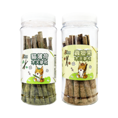 【喵吉】驕傲貓 貓薄荷/蟲癭果裹木天蓼枝 大罐18支入 木天蓼棒 貓薄荷 貓草, 1個, 蟲廮果木天蓼枝,小罐 (8支入)