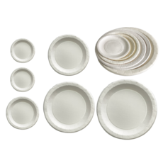 【盒作社】空白紙盤系列 [整箱採購] 台灣製造 #菜盤#主食盤#派對用#蛋糕盤#烤肉盤-5吋/6吋/7吋/8吋/9吋/10吋, 1箱