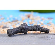 隨草憶境 仿真樹枝迷你枯樹枝木頭樹樁DIY組裝擺件 苔蘚微景裝飾, 1個, 3入（★促銷★）, 黑