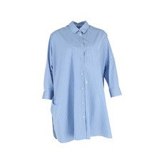 질 샌더 중고 스트라이프 드롭 숄더 셔츠