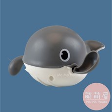 萌萌屋 Mo Mo House 發條洗澡玩具 漂浮游泳玩具 鯨魚造型, 1個, 鯨魚