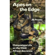 (영문도서) Apes on the Edge: Chimpanzee Life on the West African Savanna Paperback, University of Chicago Press, English, 9780226837512