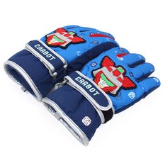 캐릭터가 멋있게 와펜으로 디자인 된 아이들이 좋아하는 카봇 캐릭터 장갑