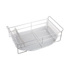 日本製18-8不鏽鋼瀝水籃 不鏽鋼碗盤瀝水籃 不鏽鋼瀝水架, 1個, 4957423072649