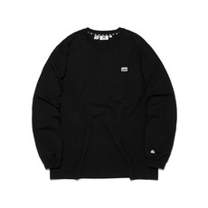 Lee 리 박스 로고 긴팔 티셔츠 블랙
