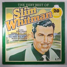 슬림 휘트먼 THE VERY BEST OF SLIM WHITMAN/ 자켓EX+/ 음반좋음EX+/ LP 초음파세척 네덜란드반
