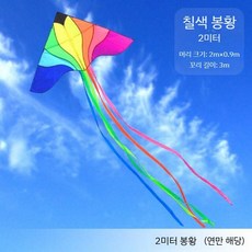 초대형 연 날리기 세트 가오리연 나비 제트기 한강, 2m 봉황