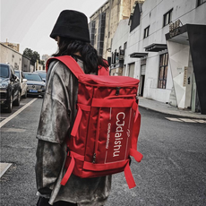 CHUNJIDAISHU 紅色後背包, 氧氣紅