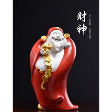 德化陶瓷 財神爺擺件, 商品主圖, 1個