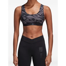 아디다스 X 브라시에르 팜므 돈 레스트 X "그레이" 스포츠 브라