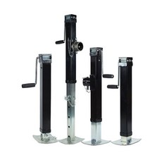 트레일러 수동 아우트리거 작키 견인 지지대 핸드 잭 발판 아웃트리거 카라반 캠핑카 자키, lb 아연 도금 슬리브 2개