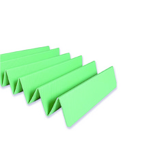 折疊瑜珈墊，防滑便攜，舒適易潔，居家旅行瑜珈墊, 薄荷綠, 1個