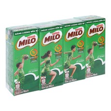 雀巢 MILO 可可麥芽飲品 180ml (4入), 1個, 1 Lốc 一組4罐