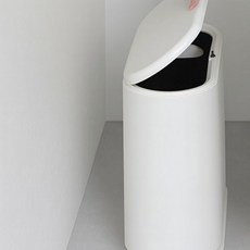 슬림형 휴지통 원터치 욕실 주방 사무실 위생 인테리어 쓰레기통, 상세페이지 참조