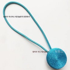 커튼 스트랩 버클 자석 버클 액세서리 액세서리 크리에이티브 코디 큐트 한국식 유럽식, 하늘빛의 하늘색의, 3대 6개입, 1개