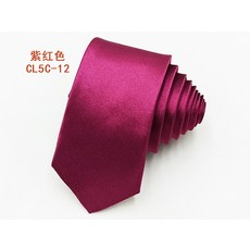 純色領帶 商務正裝 亮面仿絲材質 手打款 男女適用 5公分 8公分 經典款 典雅風格 上班會議正式場合+紫紅色12(8釐米)+均碼