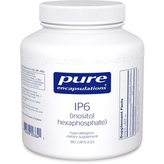 Pure Encapsulations IP-6肌醇六磷酸無麩質膠囊, 180顆, 1罐