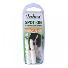 Verdina 芬綠寧 中型犬用 純天然 滴劑, 一盒2劑, 2個, 1.5ml