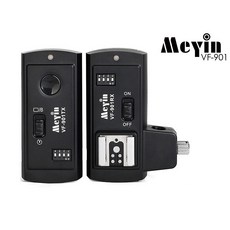 三重 大人氣 公司貨 Meyin VF-901 一對一 閃光燈 引閃器 觸發器, 1個, for Canon