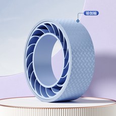 瑜伽輪開背瑜伽器材初學者健身瑜珈輪後彎神器滾筒環家用普拉提圈, 1個, 藍色
