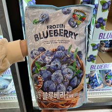 [코스트코] 트레이더스 냉동 블루베리 2kg, 1개, 단품