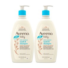 아비노베이비 데일리 모이스춰 워시 샴푸, 532ml, 2개