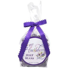 허클베리 헤이븐 와일드 허클베리 젤리 빈 7 온스 Huckleberry Haven Wild Huckleberry Jelly Beans 7 Oz, 7온스(1팩), 1개, 199g