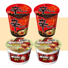 신라면컵 12 + 짜파게티범벅 12, 1박스