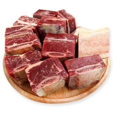 (배터짐)뉴질랜드 카오 소갈비 2kg 찜갈비 (일요일&당일발송), 1개