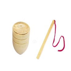 제주뿅샵 옛날 나무팽이 세트 팽이치기