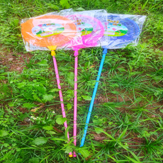 동남교재 2단잠자리채 매미채 곤충채집 자연체험학습 색상랜덤, 4개