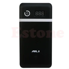 노트북용 유니버설 모바일 20V UPS 6 18650 배터리, 01 Black