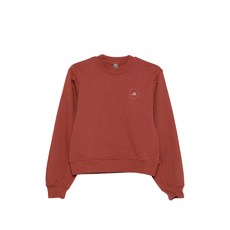 아디다스바이스텔라매카트니 로고 디테일 스웨트셔츠