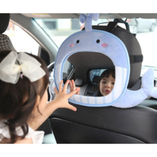 아기뒤보기거울 카시트 뒤보기 거울 후방, 시바견, 1개