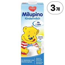 밀루파 밀루피노 킨더밀크 Milupa Milupino Toddler Milk 1L, 3개