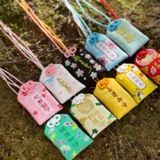 시즌2 소원성취 일본 오마모리 부적 키링 10가지, 방상괘명 (시험에 합격하다), 1개