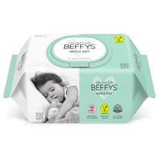 베피스 아동용 젠틀 소프트 물티슈 캡형, 60g, 100매, 1개