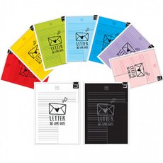 모닝글로리 1000 컬러풀편지지 (주홍), 단품, 단품, 상세페이지 참조